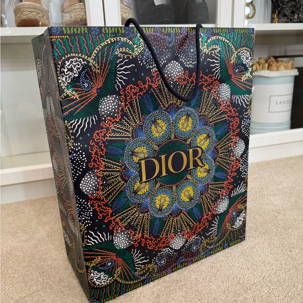 Dior gift bag